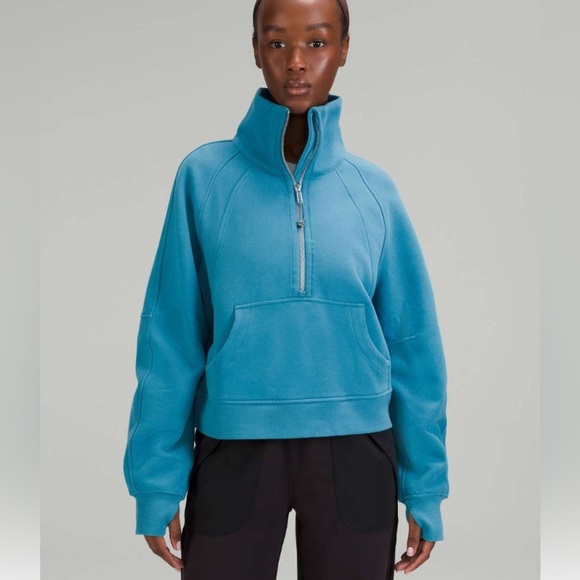 lululemon athletica Tops - Lululemon Scuba Oversized Half-Zip Hoodie